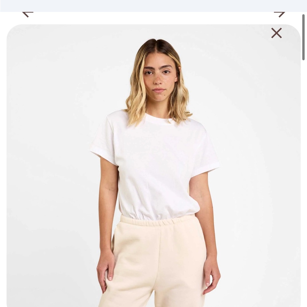 Classic White Women's T-Shirt bodysuit Nuuds